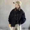 Chaqueta de Mezclilla de Primavera para Niños 2026 Estilo Nuevo para Niños Mayores, Top con Cuello Solapa, Moda de Primavera y Otoño Elegante y con Estilo