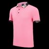 Polo de manga corta de algodón de seda de hielo de verano con logotipo impreso bordado personalizado, ropa de grupo empresarial, mono, camiseta