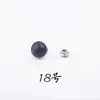 Remaches Turquesa, Tachuelas de Perla, Accesorios para Joyería DIY, Pulseras, Ropa, Bolsos, Ribete de Cuero, Tachuelas de Pedrería de Moda 7mm