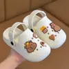 Chinelos Birken EVA Infantis Capivara para Meninos e Meninas, Novo Estilo de Verão, Banho, Interno, Banheiro, Bebê