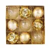 Caja de Decoración Navideña Transfronteriza Especialmente Formada Bola Mágica Arreglo de Atmósfera Festiva Set Navideño Decoración Decoración Al Por Mayor