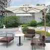 Sofá Exterior Patio Villa Terraza Muebles Cafetería Silla Sofá Hotel Balcón Zona de Asientos Juego de Tres Piezas Fábrica