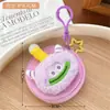 Colgante creativo y lindo de monedero para auriculares con forma de fruta, bolsa para guardar labiales, accesorio de bolsa decorativo portátil