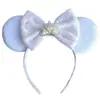 Faixa de Cabelo com Laço do Mickey Transfronteiriça Europeia e Americana para Bebê Festa de Feriado DIY Faixa de Cabelo Festa de Dia dos Namorados Acessórios de Cabelo para Crianças