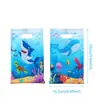 Bolsa de Regalo Portátil Transfronteriza Animales de la Selva Mariposa Sirena Bolsa de Regalo Bolsa de Empaque de Regalo para Fiesta de Cumpleaños Infantil