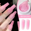 Gel de extensión de uñas de cristal, gel de fototerapia, extensión rápida de uñas UV, no necesita forma de papel, extensión rápida de uñas, especializado para salones de uñas