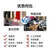 Saishuo Máquina de Corte a Laser Totalmente Automática para Tubos Equipamento de Corte e Abertura para Tubos Quadrados Metálicos, Tubos Redondos e Tubos de Formato Especial Máquina de Corte a Laser para Tubos
