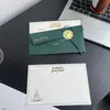 Cartão de Aniversário para Funcionário da Empresa Cartão de Agradecimento Feliz Grato Papelaria de Luxo Envelope Escrito à Mão