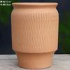 Vaso de Flor Carnudo Pequeno Defeito Panela Quente Panela Cogumelo Cerâmica Diâmetro Grande Simples Planta Verde Ébano Antigo Pilha Vaso de Cerâmica de Penhasco