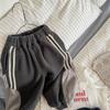 2026 Ropa Infantil Ropa Otoño e Invierno Ropa para Niños Estilo Coreano Pantalones Casuales de Felpa Ropa de Otoño para Niñas Pantalones de Chándal de Invierno para Niños 5608