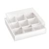 Caixa de Mousse Trendy Caixa de Bolo de Quatro Camadas Camping Piquenique Transparente Caixa para Levar Embalagem Descartável para Cupcake