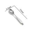 Pingente de ferramenta de aço inoxidável secador de cabelo tesoura faca de cozinha colher pingente de joia colar de brincos DIY