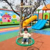 Esportes de Tirolesa Infantil, Tirolesa Aérea, Poste Macaco, Equipamento de Deslizamento, Equipamentos de Puxador Aéreo Externos, Poste de Diversão Não Motorizado