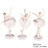 Decoración de Pastel Adorable Muñeca Barbie Adornos Niña Bailarina de Ballet Princesa Femenina Adornos de Decoración de Cumpleaños