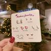 7 Pares de Pendientes de Tachuela para Estudiantes Mujeres Estilo Coreano Simple Pequeños Lindos Conjunto Combinación Pendientes Joyería para Orejas