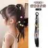 Celebrante de Internet Peluca Infantil Trenza Tocado Trenza de Boxeo Cuerda para el Cabello con Puntos Trenza Dulce Fresca Coleta Diadema Accesorios para el Cabello