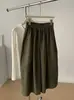 Pantalones cortos retro de pana estilo japonés para mujer, versión coreana de otoño, talla petite, pantalones de pierna ancha con patchwork, pantalones tipo globo adelgazantes y que favorecen la figura