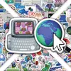 100 Adesivos de Grafite Cartoon Dreamcore Estilo Ins Coreano Decoração Transfronteiriça Guitarra Copo d'Água Adesivos de Carro Atacado