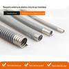 Fornecimento de fábrica Shuangbin SUS316L mangueira revestida de plástico cinza mangueira de metal revestida de plástico de aço inoxidável