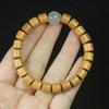 Pulsera de cuentas de barril de sándalo 8*8 cuentas luminosas personalidad de hombres y mujeres joyería de juego joyería fabricantes venta al por mayor