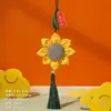 Examen de ingreso a la universidad girasol gana el primer premio de un solo golpe colgante bolsita bolsita diy tejido a mano actividad de graduación regalo pequeño regalo