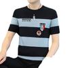 Camiseta de manga corta de seda de hielo para hombre, nueva moda de verano 2024, camiseta de media manga para hombre, ropa superior, envío gratis