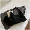 Bolsa Tote Retro Maillard Tendência Nova Outono e Inverno 2025 Transfronteiriça Bolsa Grande Capacidade Feminina Bolsa de Ombro Fashion para o Dia a Dia