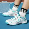 Sapatos Profissionais de Badminton para Crianças Adolescentes Meninos Meninas Alunos do Ensino Fundamental Tênis Profissionais de Tênis de Mesa Tênis de Treino Esportivo