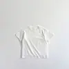 Camiseta de Manga Corta para Niños 2026 Nuevo Verano Holgada Ropa para Niños Estilo Ins Moda Tops de Manga Corta de Verano para Niños Pequeños y Medianos