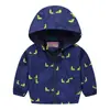 Chaqueta para niños y niñas, primavera y otoño, gorro fino, camisa con cremallera de moda bonita para bebés, abrigo para niños