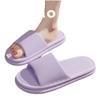 Pantuflas de Rayas Verticales Color Caramelo, Ligeras de Verano para Mujer, Baño, Hotel, Estilo Pareja Eva, Transfronterizo Temu Dropshipping Mayorista