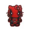 Parche de Tela Bordado para Brazo Anime Esfuerzo MÁXIMO Parche de Velcro Deadpool