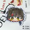 Nuevos Peluches de Personajes de Dibujos Animados Anime Bidimensionales, Colgantes Hechos a Mano para DIY y Accesorios Decorativos para Mochilas Escolares y Cajas