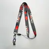 League of Legends Anime Sombra de Fuego Dragon Ball caricatura teléfono móvil cordón de cuello largo colgante largo tela de poliéster impresión por transferencia térmica