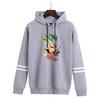 DR STONE desenho animado novo STONE estudantes de animação japonesa em torno de cross-border quente Amazon casual camisola com capuz