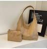 Bolsa Maillard Tote Feminina 2024 Nova Bolsa de Deslocamento de Grande Capacidade Verão Alta Qualidade Fosco Retro Bolsa de Ombro