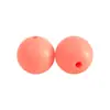 Cuentas de Silicona de 15 mm, Redondas para Pulsera de Abalorios DIY, Llavero, Accesorios para Joyería, Cuentas Sueltas al por Mayor en Stock