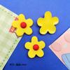 Accesorios de goma suave de PVC con pequeñas flores de colores estilo Hyun Ya, joyería para hacer tú mismo, pendientes, funda para teléfono móvil, pinza para el cabello, material decorativo