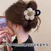 Pinza para el cabello pequeña sensación de alta gama para mujer 2025 nuevo clip de resorte para la parte posterior de la cabeza clip mediano de tiburón adorno para la cabeza pinza para el cabello