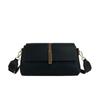 2023 outono e inverno novo estilo alça larga estilo coreano popular ombro crossbody bolsa feminina grande capacidade couro pequena bolsa quadrada