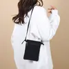 Bolsa para Teléfono Móvil para Mujer, Versátil, Casual, Viaje, Compras, Bolso Pequeño de Hombro, Moderno, a la Moda, Ligero, Bolso Cruzado de un Solo Hombro, Mini Bolsa