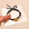 Sencilla goma para el cabello que combina con todo, banda para el cabello ins, goma de alta calidad, liga para el cabello para mujer, cuerda, alta elasticidad, duradera, accesorios para el cabello