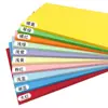 Cartulina de Color A4 para Manualidades Infantiles Hecho a Mano Papel Jardín de Infancia Pintura a Mano Papel de Color Cartulina Dura de Color Claro 160g