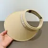 2025 novo chapéu protetor solar feminino aba alargada pescoço anti-ultravioleta chapéu de sol ao ar livre palha vazio topo chapéu de sol