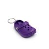 Regalo mayoreo personalidad creativa mini pantuflas colgante de pareja colgante para bolsa de coche simulación zapatos con agujeros llavero