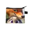 Nuevo Artículo Más Vendido Zootopia 2 Monedero Infantil Mini Almacenamiento Cartera Pequeña Lindo Portátil Soporte para Tarjeta de Llave