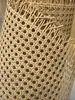 Malha de Rattan PE Tecida para Exterior Anti-mofo Buracos Hexagonais Octogonais Portas de Armário Telas Novos Materiais Decorativos Chineses