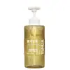 Botella de Cuidado Cilíndrica de Hombro Plano con Patrón Diagonal de 500 ml 28, Materiales de Empaque para Champú y Gel de Ducha con Bomba de Presión Yaya Cloud en Stock