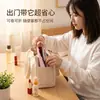 Bolsa de Silicone para Pincéis de Maquiagem, Bolsa de Silicone Anti-Perda e Anti-Queda para Caneta Esferográfica, Estojo de Silicone Magnético para Caneta
