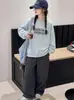 Sudadera para Niña Primavera y Otoño 2026 Nueva Moda Infantil Cuello Redondo Top Camiseta para Niñas Mayores Camiseta Base Ropa para Niñas